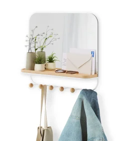 Estique spiegel met haken