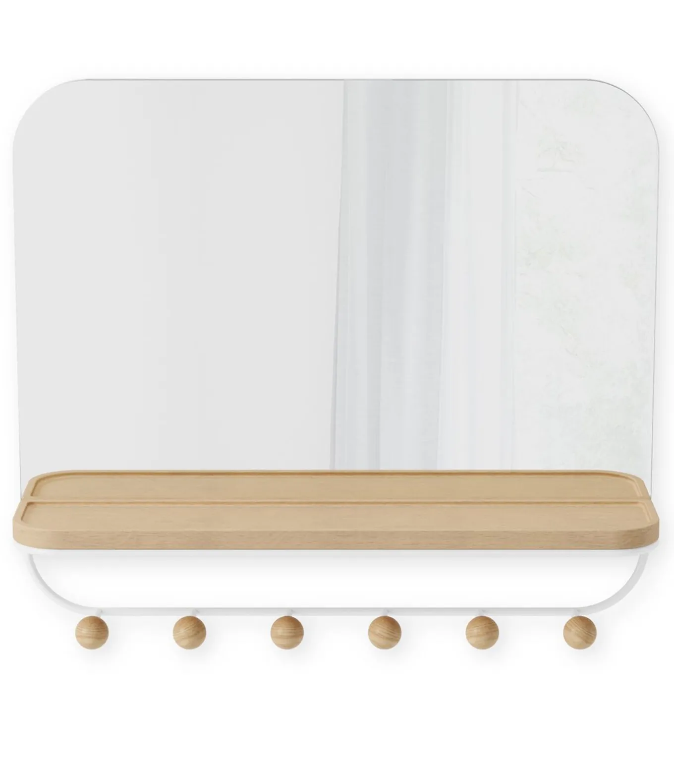 Estique spiegel met haken