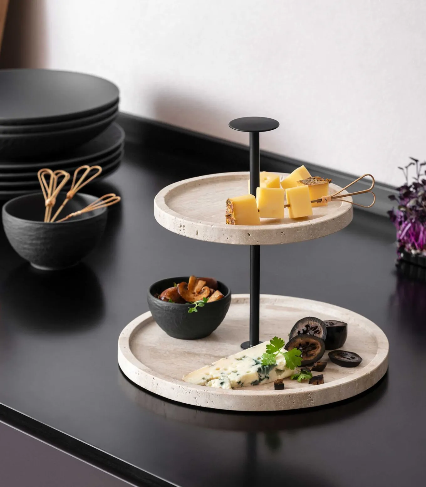 Etagère Manufacture Travertine