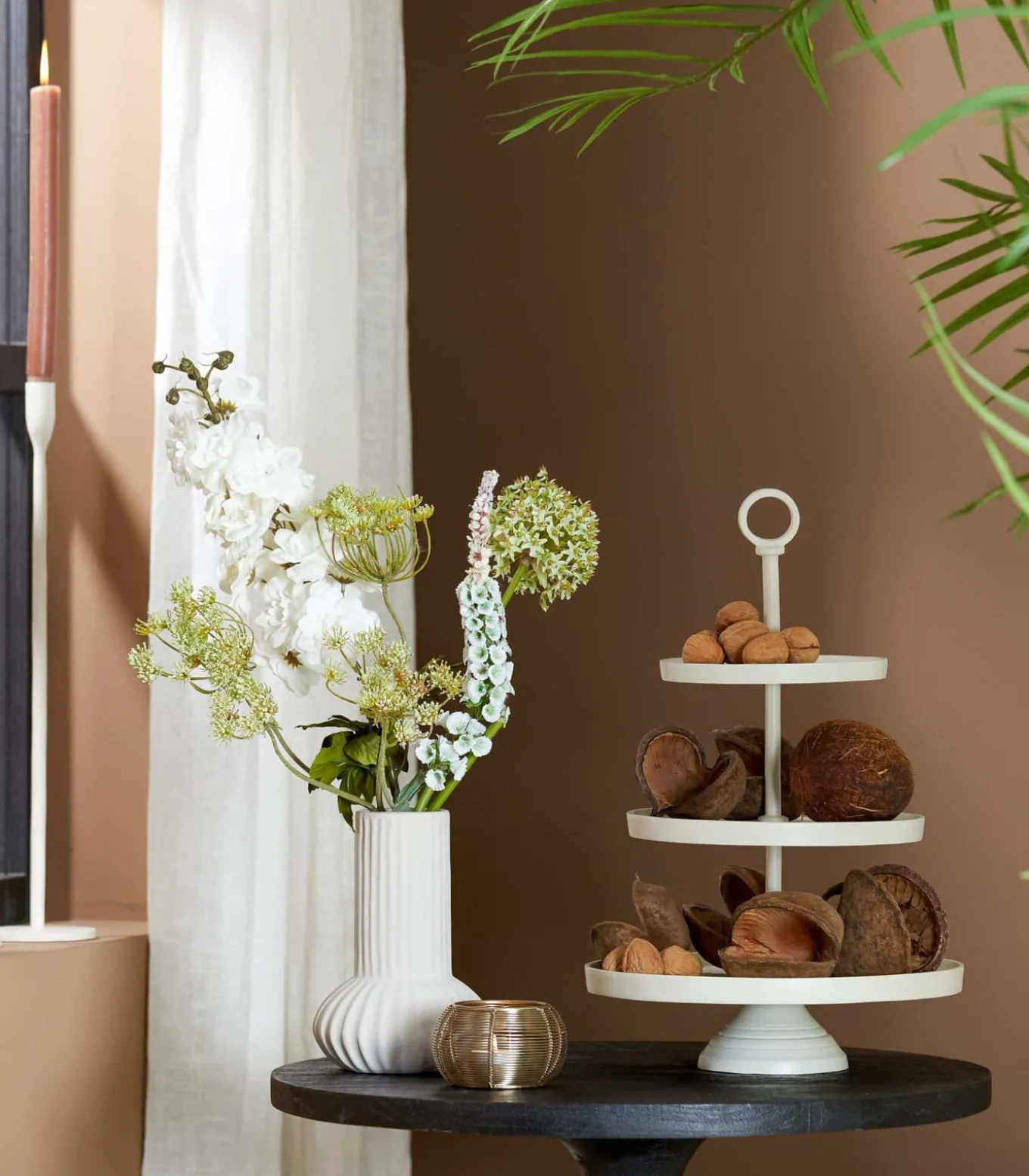 Etagère Marozu - Crème - 3 Laags