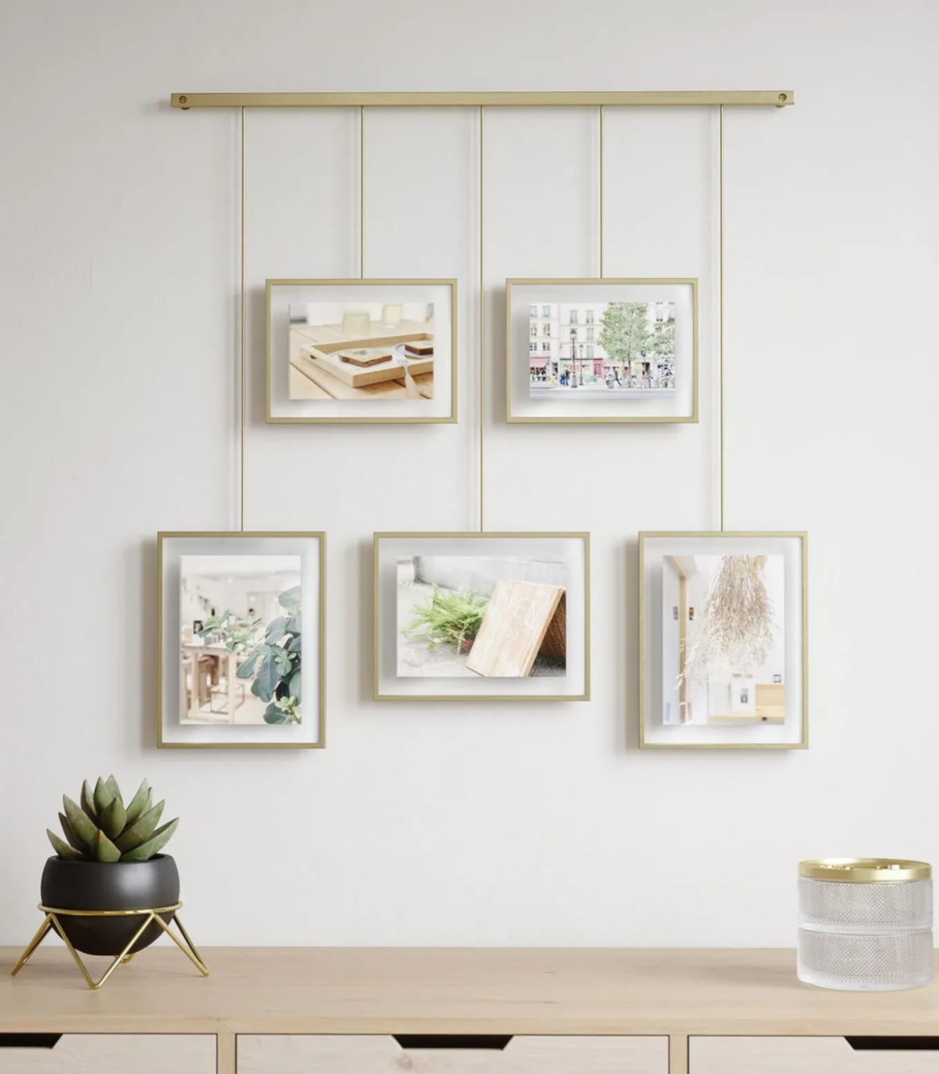 Exhibit Set met fotolijsten