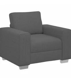 Fauteuil 60 cm corduroy stof donkergrijs
