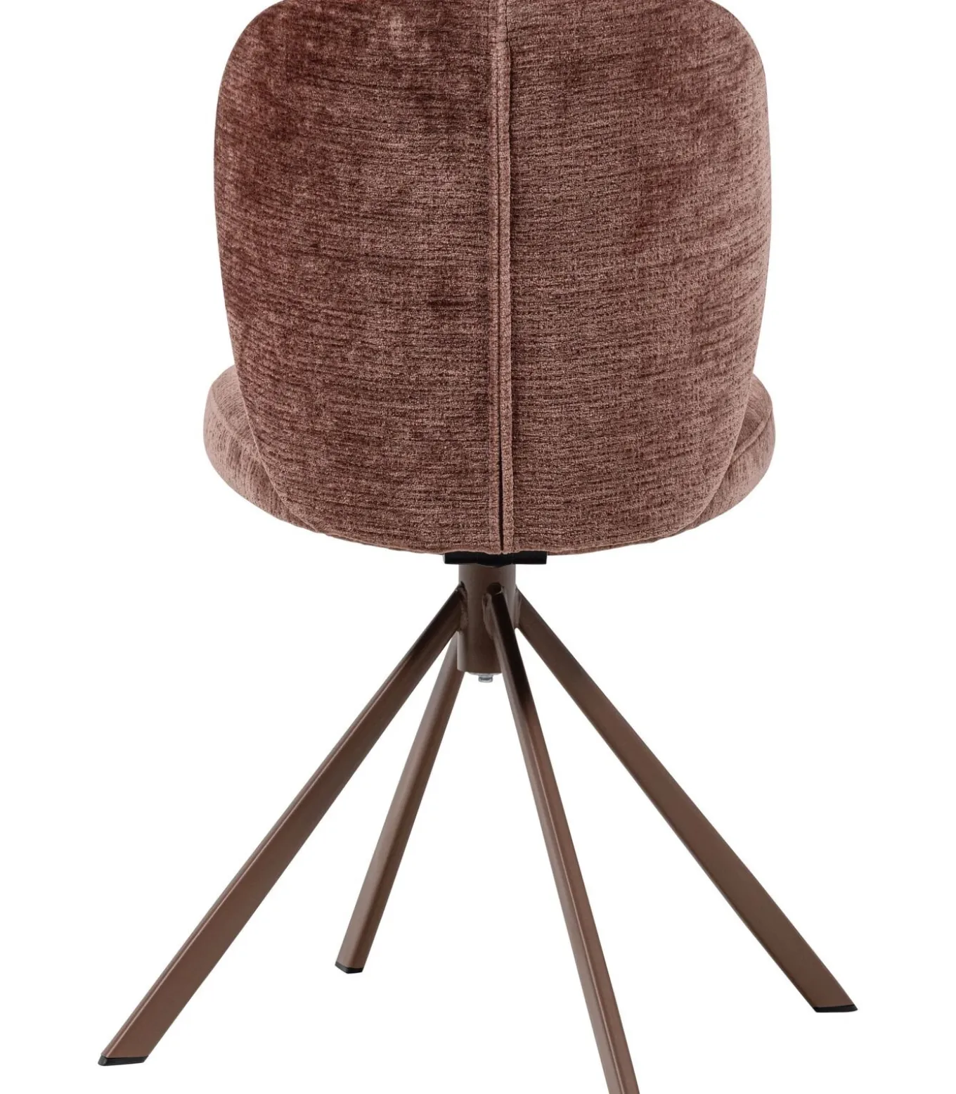 Femke Eetkamerstoelen - Chenille - Bruin- Set van 2