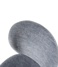 Femke Eetkamerstoelen - Chenille - Blauw - Set van 2