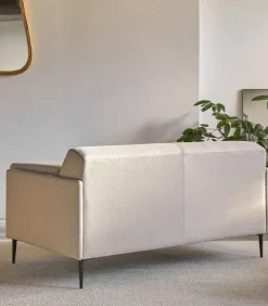 Finn - Stoffen 2-3-zitsbank, ecru