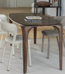 Fiore Eettafel - Mango Hout - Walnoot - 76x190x95