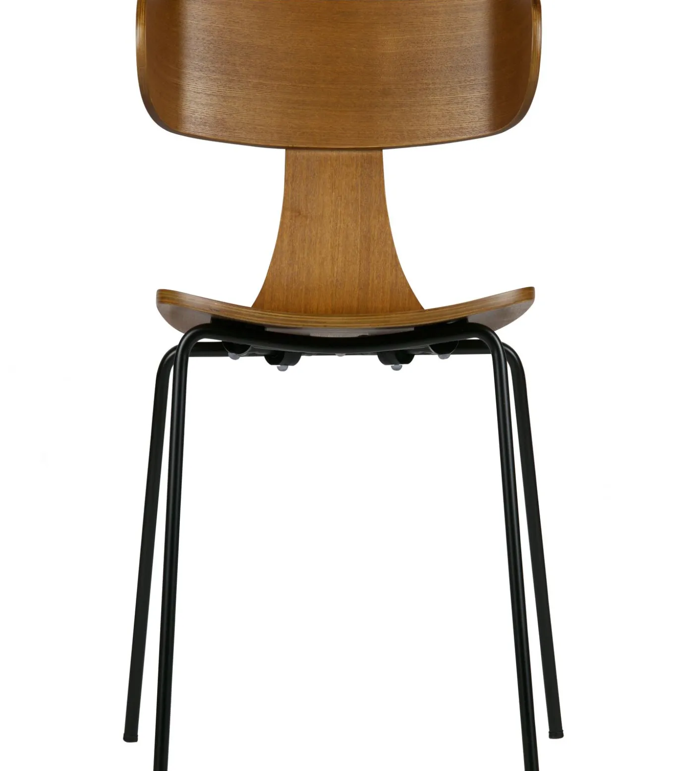 Form Eetkamerstoelen - Hout - Bruin - Set van 6