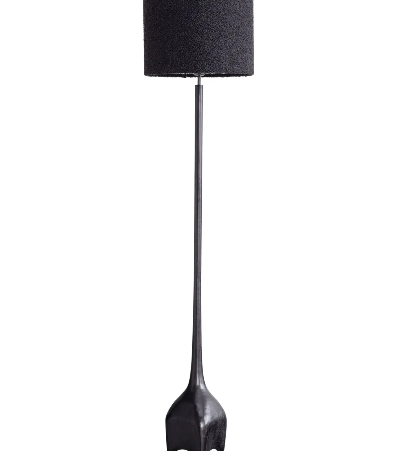 Foss Lampenvoet - Aluminium - Antiek Zwart/Bruin - 129x18x18