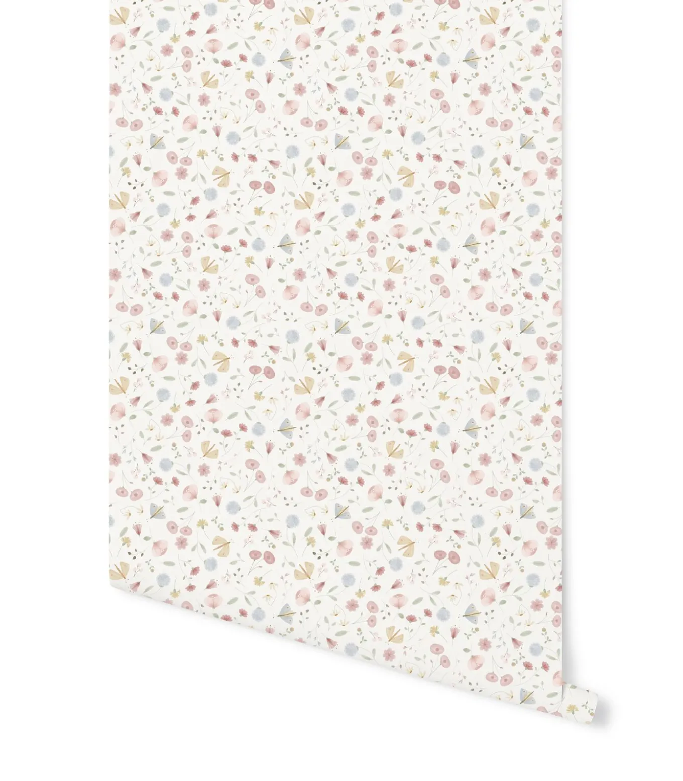 Fotobehang Flowers & Butterflies