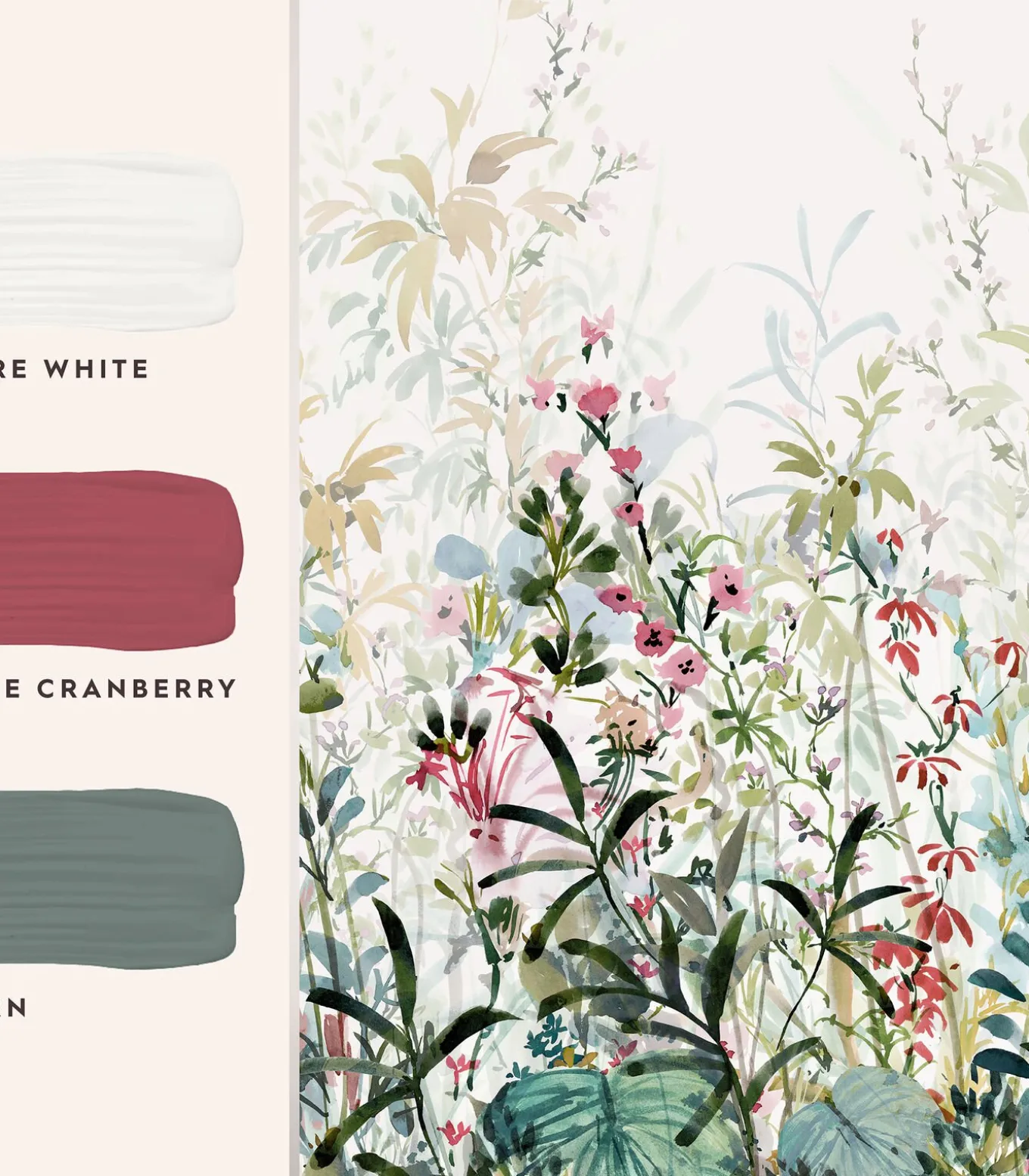 Fotobehang Pointon Fields Multi