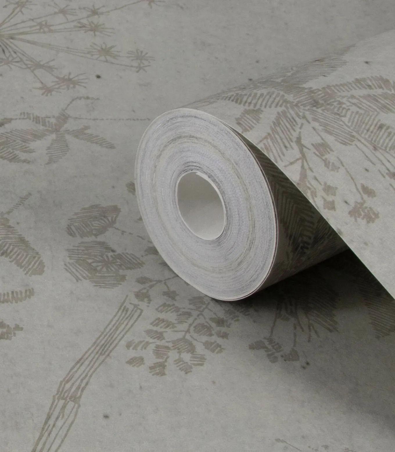 Fotobehang Wild Flower Concrete