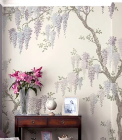 Fotobehang Wisteria Garden