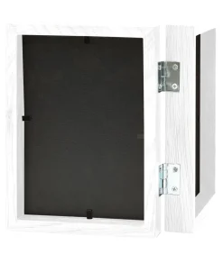 Fotolijst tweeluik 2x(13x18 cm) wit