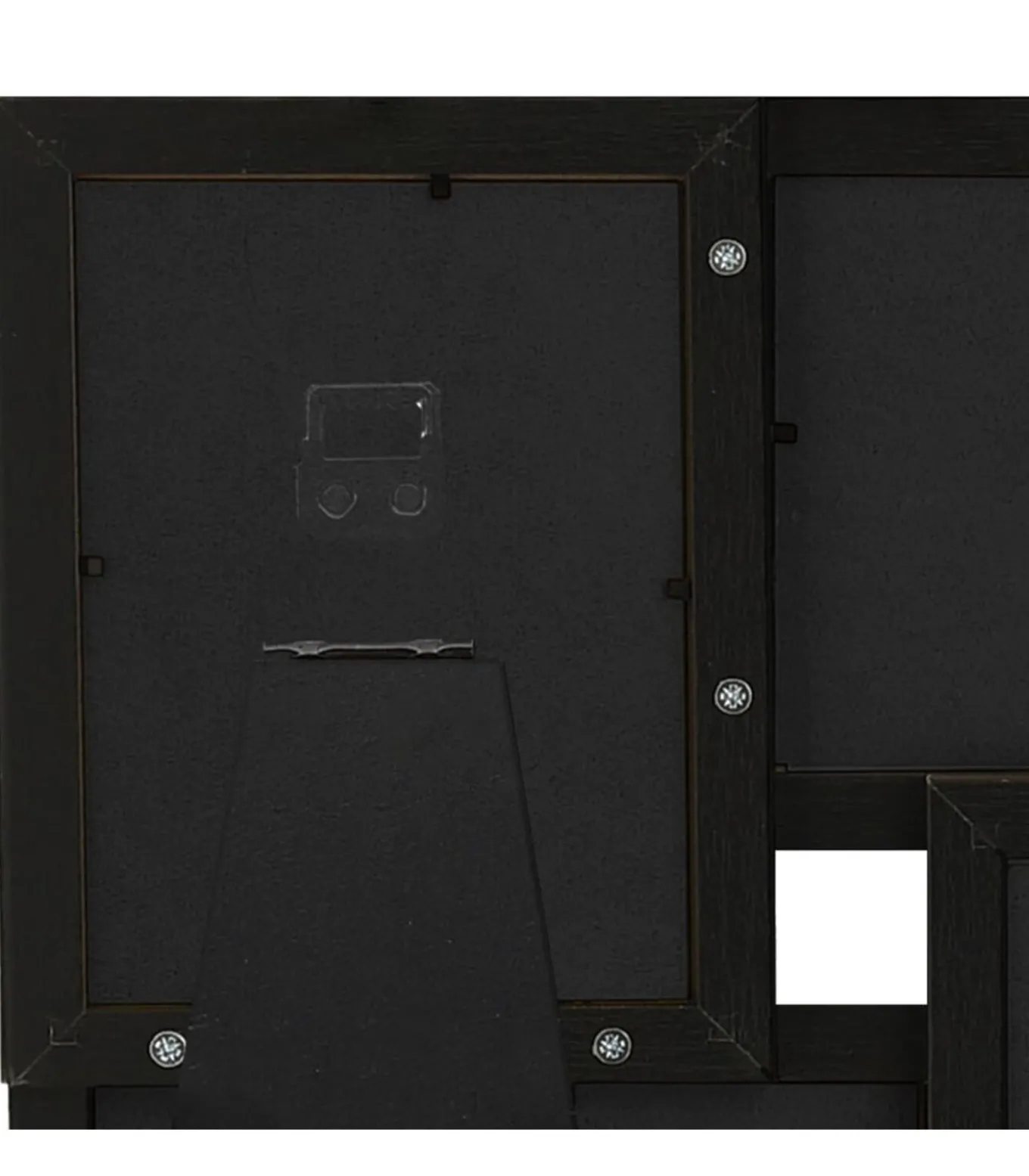 Fotolijst voor 4x(13x18 cm) foto MDF zwart