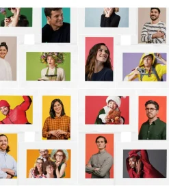 Fotolijst voor 24x(13x18 cm) foto MDF wit