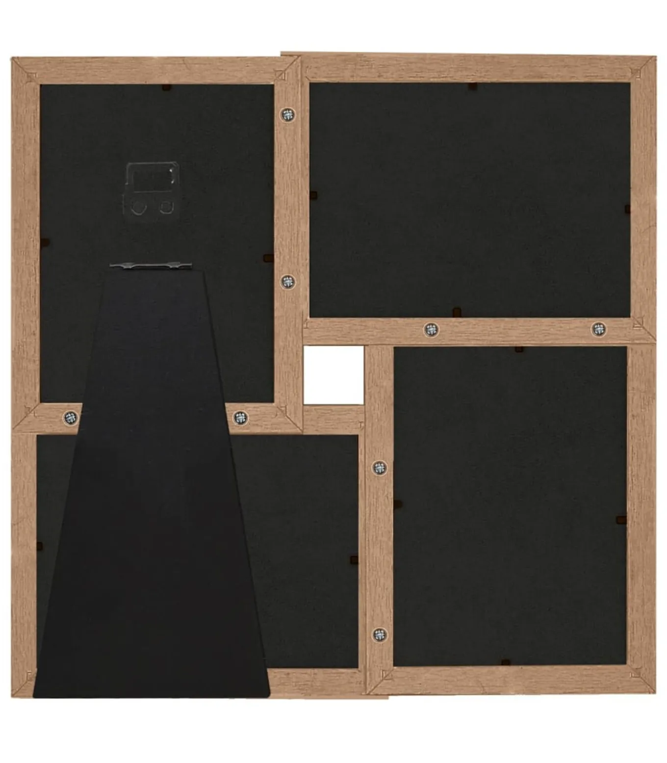 Fotolijst voor 4x(13x18 cm) foto MDF lichtbruin