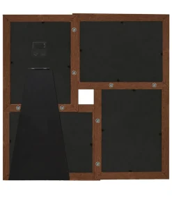 Fotolijst voor 4x(10x15 cm) foto MDF donkerbruin