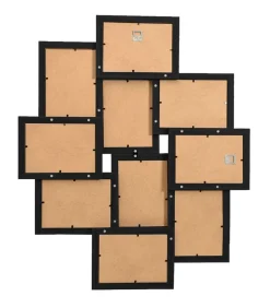 Fotolijst voor 10x(10x15 cm) foto MDF zwart