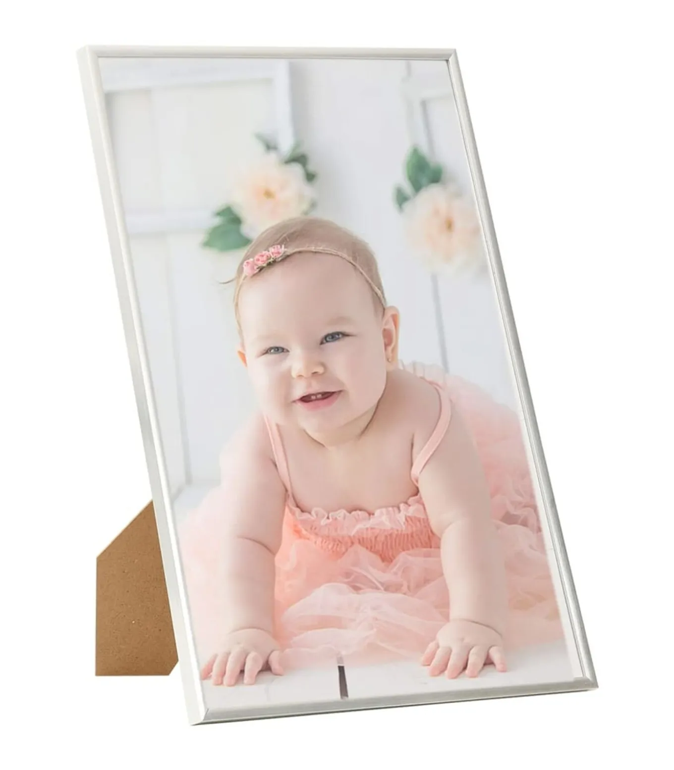 Fotolijsten 3 st voor tafel 21x29,7cm MDF zilverkleurig