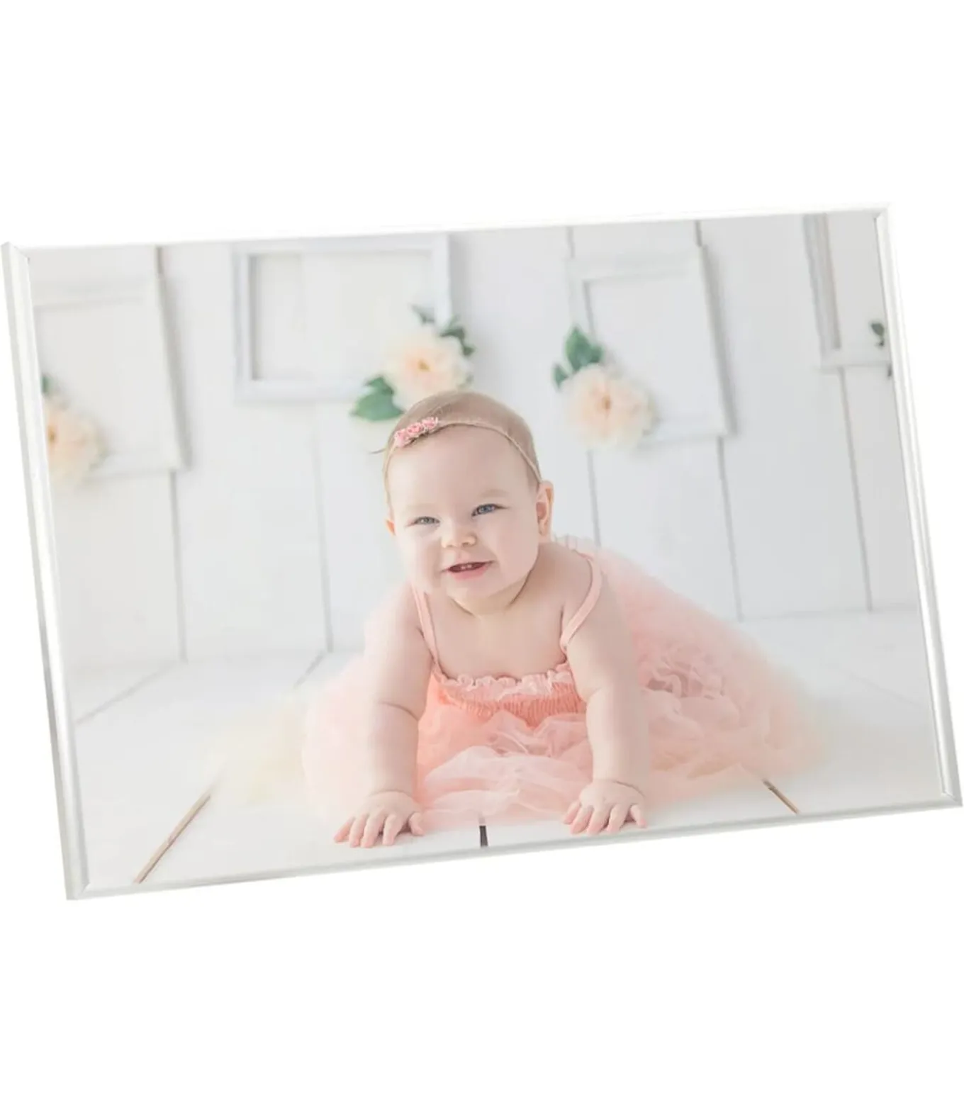 Fotolijsten 3 st voor tafel 21x29,7cm MDF zilverkleurig