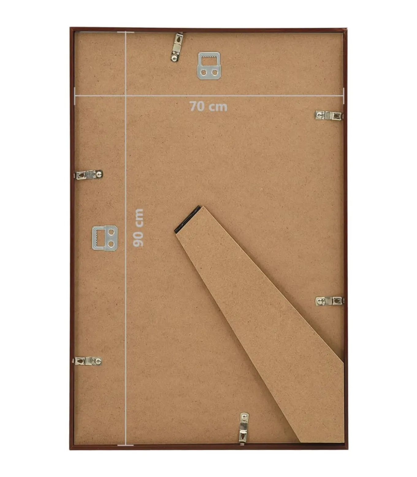 Fotolijsten 5 st voor wand of tafel 70x90 cm MDF bronskleurig