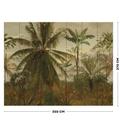 Fototapete Dschungel Morgensonne