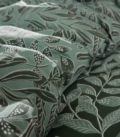 Gaïa - Bedlinnenset Dekbedovertrek + rechthoekige kussensloop in katoen