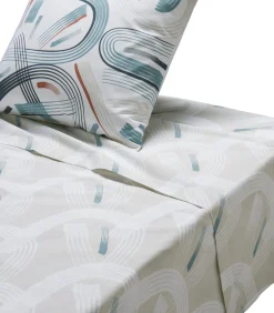 Gabin - Katoenen laken met print