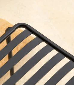 Gaby - Zwart metalen tuinstoel