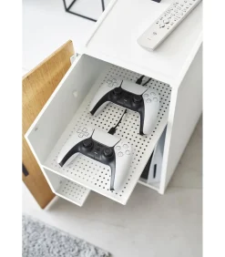 Game Console Kast - Tower - Wit