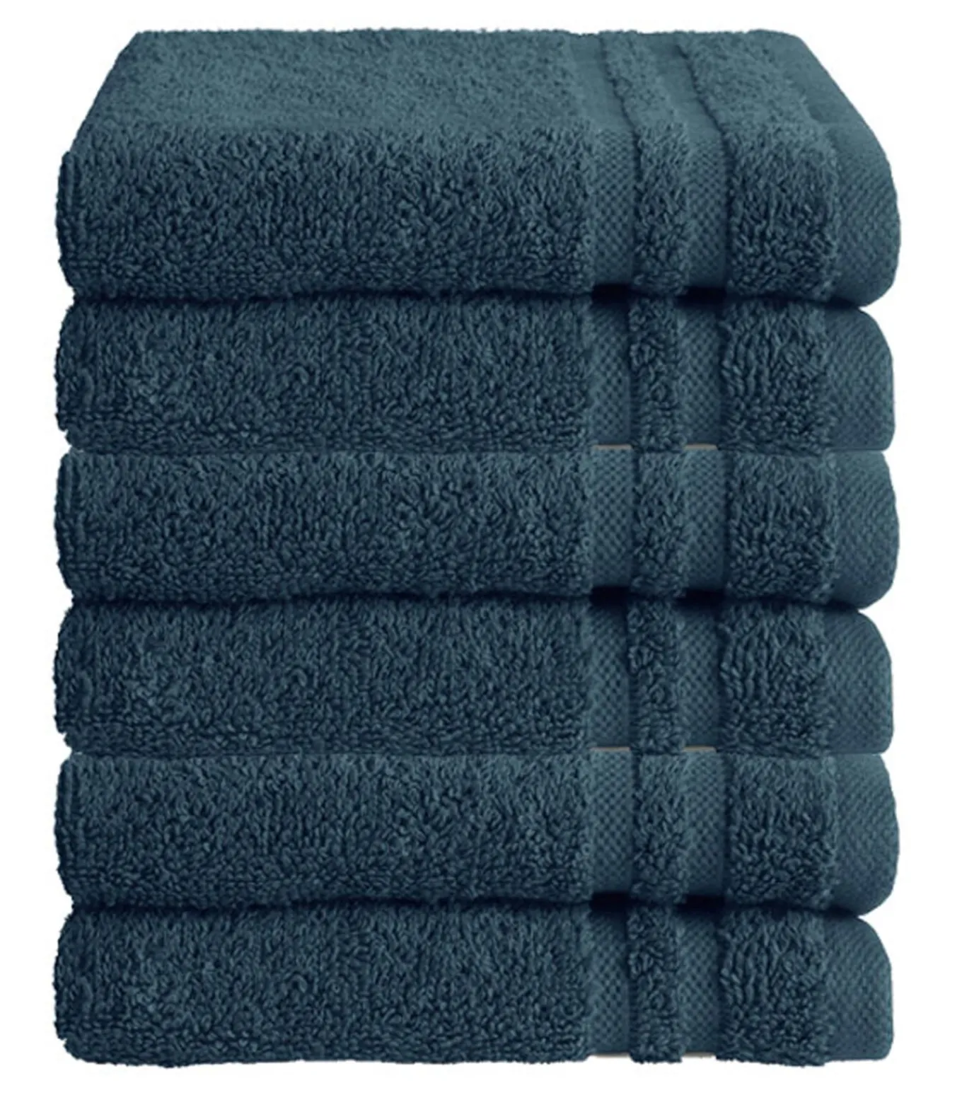 Gastendoekjes 30x50cm Donkerblauw - 6 stuks