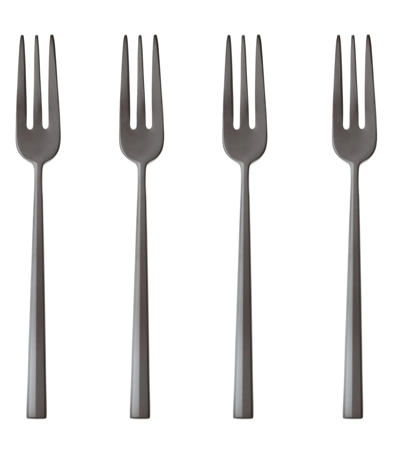 Gebaksvorkjes Rock Zwart 6 Stuks