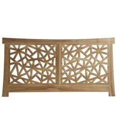 Gentong - Hoofdbord van massief teakhout 210 cm