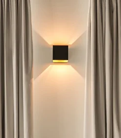 Gerona - Wandlamp - Zwart