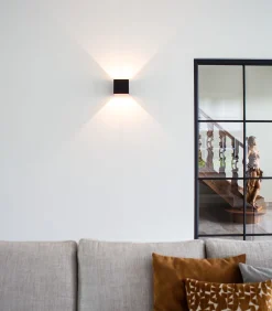 Gerona - Wandlamp - Zwart