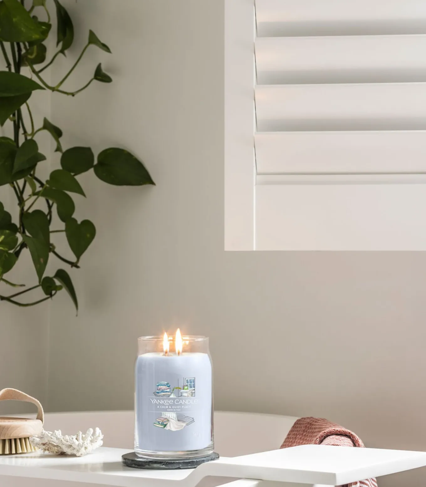 Geurkaars A Calm & Quiet Place Signature Medium Jar