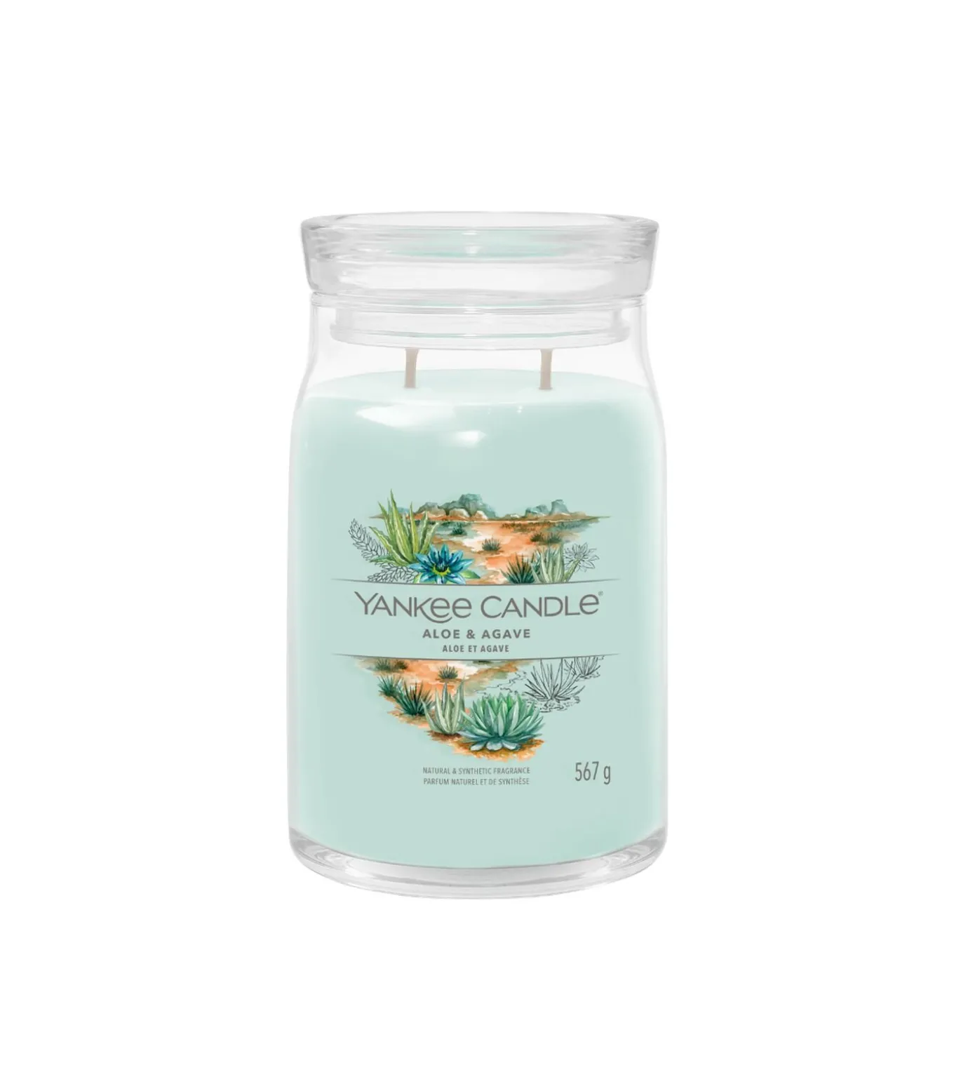 Geurkaars Aloe & Agave Signature Large Jar