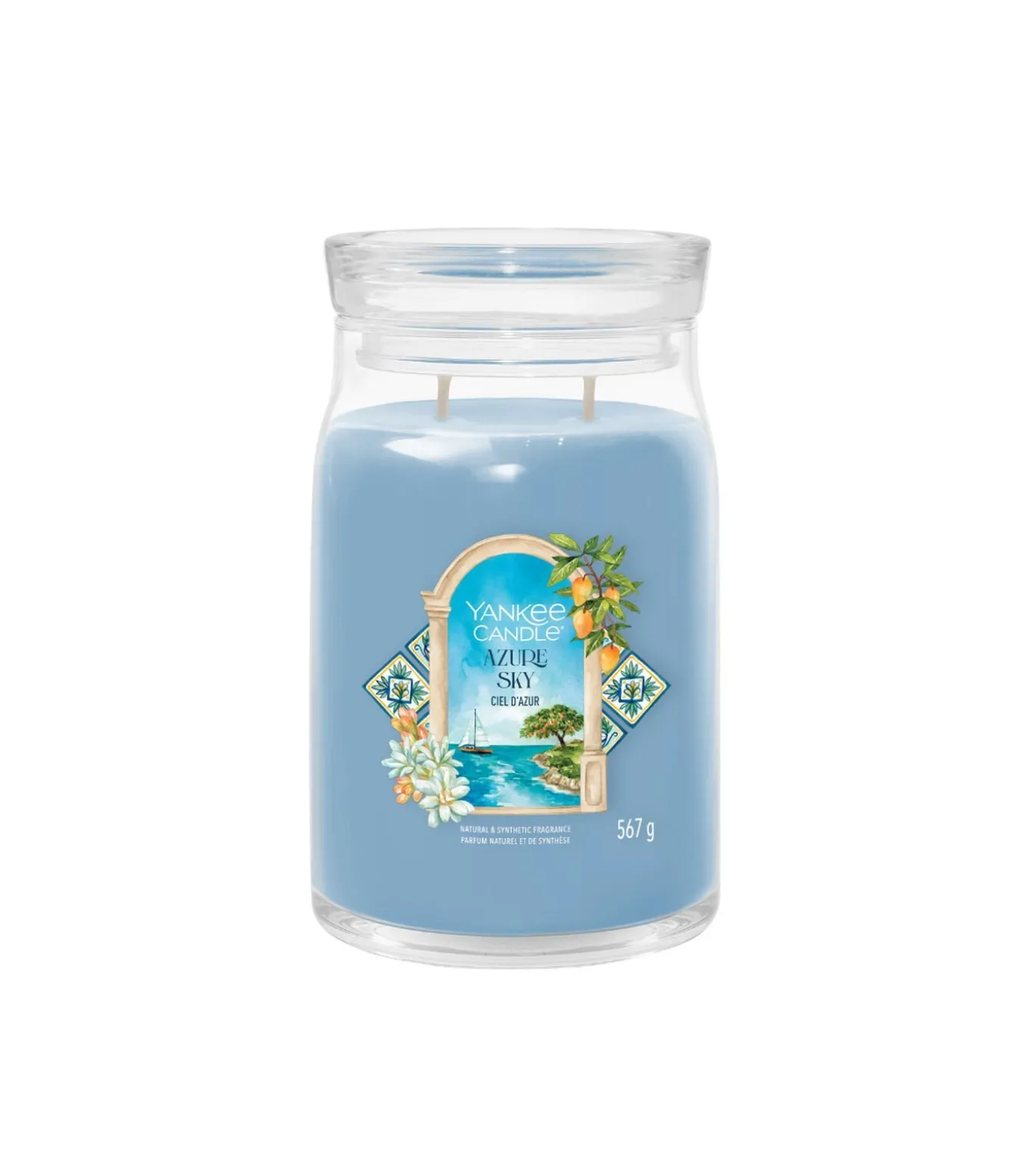 Geurkaars Azure Sky Signature Large Jar