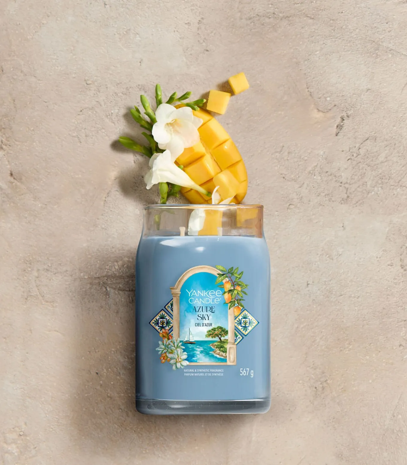 Geurkaars Azure Sky Signature Large Jar