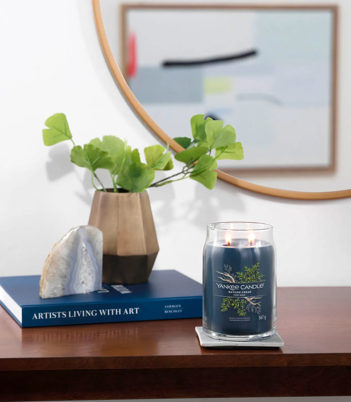 Geurkaars Bayside Cedar Signature Large Jar