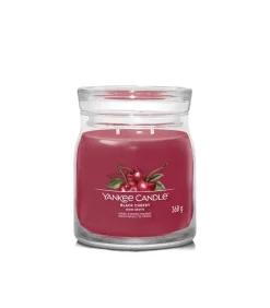 Geurkaars Black Cherry Signature Medium Jar