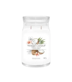 Geurkaars Coconut Beach Signature Large Jar