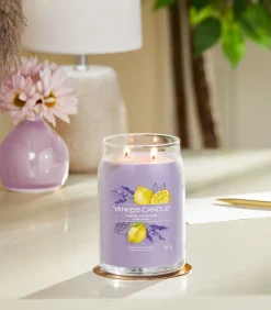Geurkaars Lemon Lavender Signature Large Jar