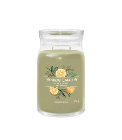 Geurkaars Sage & Citrus Signature Large Jar