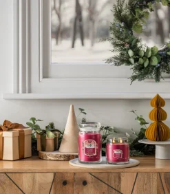 Geurkaars Santa on Skis Signature Large Jar