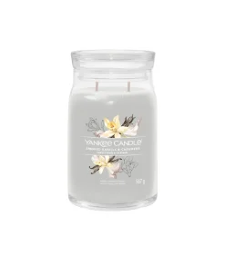 Geurkaars Smoked Vanilla & Cashmere Signature Large Jar