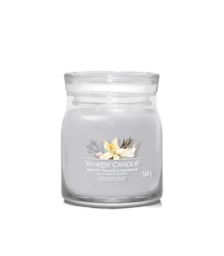 Geurkaars Smoked Vanilla & Cashmere Signature Medium Jar