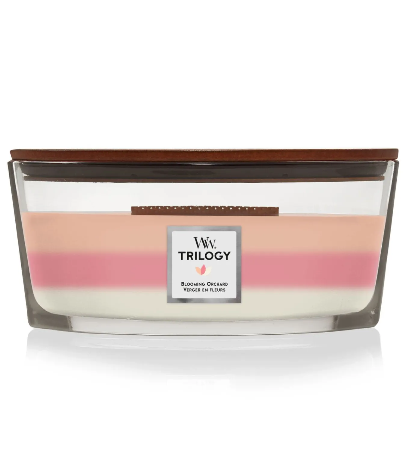 Geurkaars Trilogy Blooming Orchard Ellipse Candle