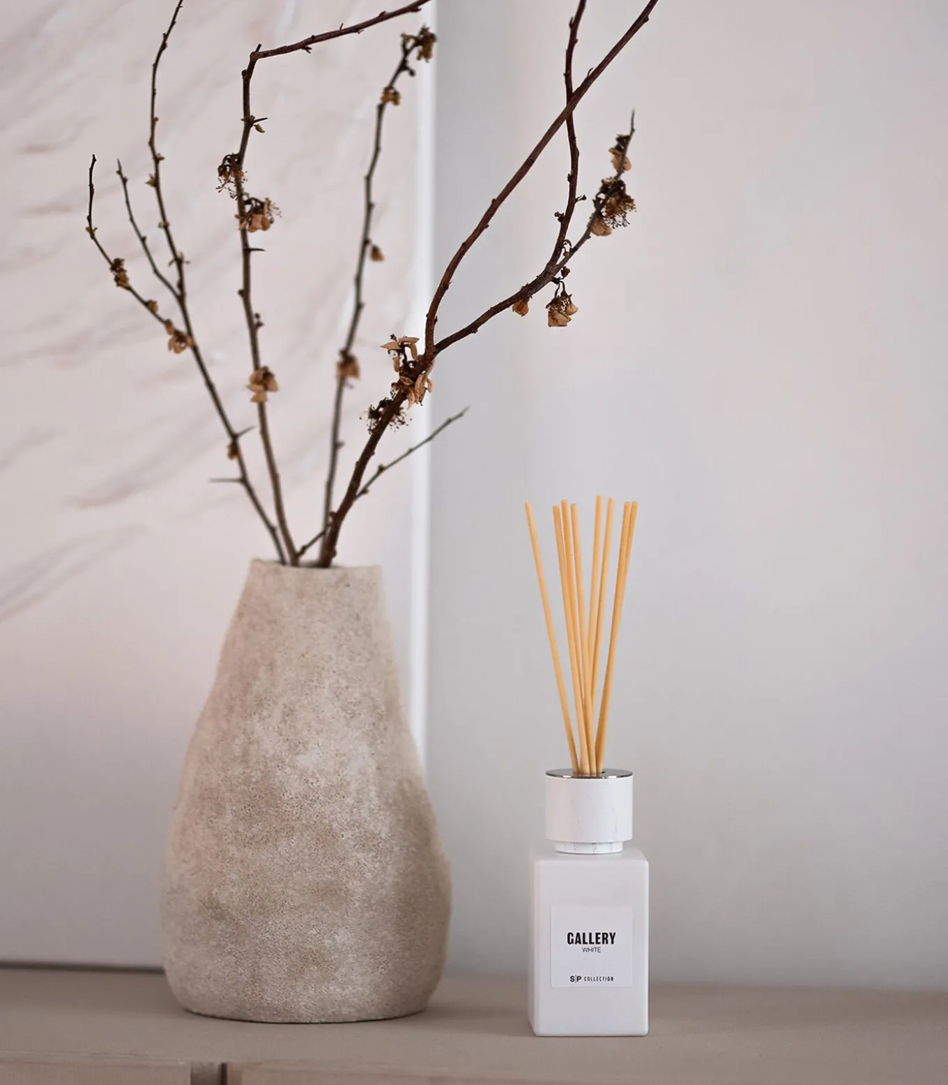 Geurstokjes 120ml white Gallery