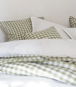 Gewatteerde plaid van katoen en linnen, PASSIE VOOR VICHY